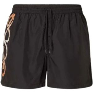 Gcds, Reflective Print Logo Swim Shorts Ss 23M060717 - Gcds - Size: S,Color: Black Zwart, Heren, Maat:XL