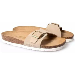 Rohde, Schoenen, Dames, Beige, 36 EU, Suède, Beige Suède Muil Sandaal