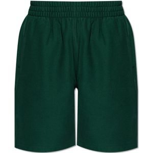 Burberry, Korte broeken, Heren, Groen, L, Katoen, Katoenen shorts