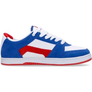 Etnies, Schoenen, Heren, Veelkleurig, 41 EU, Suède, Rap Lo Skate Schoenen Blauw/Rood/Wit