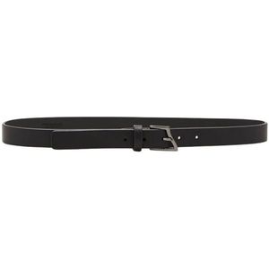 Biagini, Accessoires, Dames, Zwart, 100 CM, Leer, Zwarte Sevilla Riem