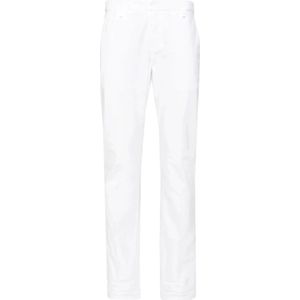 Dondup, Broeken, Heren, Wit, W31, Stijlvolle Pant voor een trendy look