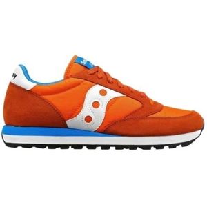 Saucony, Originele Jazz Sneakers Oranje, Heren, Maat:42 EU