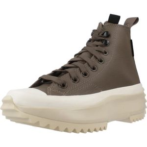 Converse, Schoenen, Dames, Bruin, 39 EU, Run Star Hike Hi Sneakers