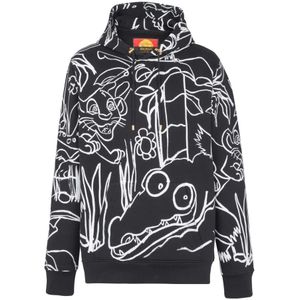 Balmain, Sweatshirts & Hoodies, Heren, Zwart, M, Katoen, Disney x : The Lion King - Hoodie met print kind