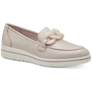 Tamaris, Mocassin Schoenen Beige, Dames, Maat:37 EU