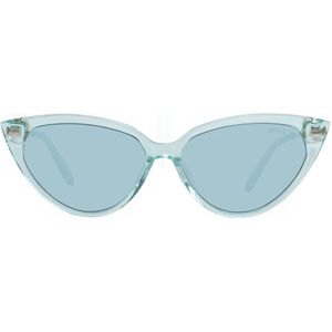 Emilio Pucci, Accessoires, Dames, Blauw, ONE Size, Turquoise Cat Eye Zonnebril