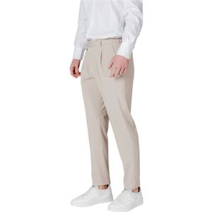 Antony Morato, Broeken, Heren, Beige, S, Polyester, Comfortabele Herenbroeken Collectie