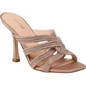 Guess, Schoenen, Dames, Beige, 37 EU, Hoge hak sandalen