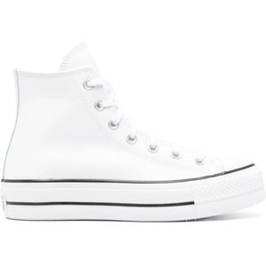 Converse, Schoenen, Heren, Wit, 41 EU, Witte Sneakers met Streepdetail
