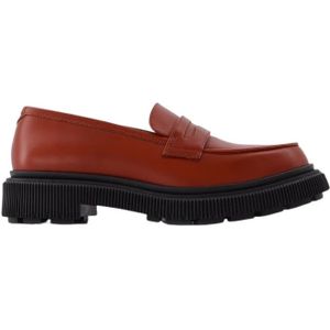 Adieu Paris, Type 159 Loafers in rood leer Rood, Dames, Maat:40 EU