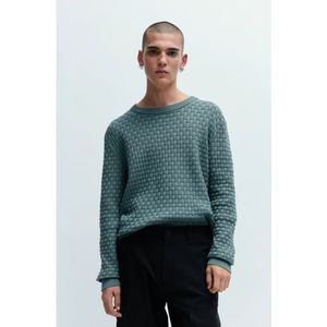 Hugo Boss, Truien, Heren, Groen, S, Hugo-Pull Trui