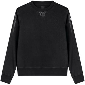 add, Crewneck Sweatshirt Zwart, Dames, Maat:M