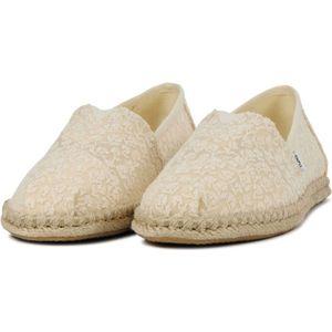 Toms, Schoenen, Dames, Beige, 37 EU, Gebroken Witte Espadrilles