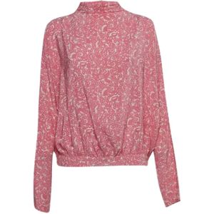 Marni Pre-owned, Pre-owned Silk tops Roze, Dames, Maat:S