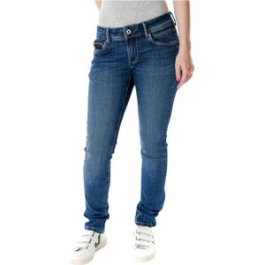 Pepe Jeans, Jeans, Dames, Blauw, W28 L30, Denim, Jeans