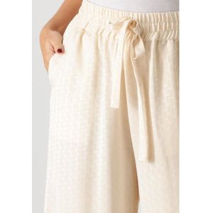 Ibana, Broeken, Dames, Beige, XS, Wijde Ecru Paline Broek