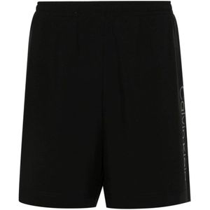 Calvin Klein, Korte broeken, Heren, Zwart, XL, Polyester, Casual Shorts