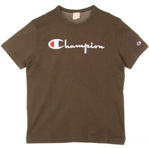 Champion, Tops, Heren, Bruin, S, T-shirts