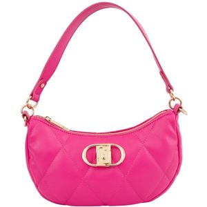 Liu Jo, Tassen, Dames, Roze, ONE Size, ECS M Hobo Fuchsia Handtas