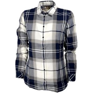 Barbour, Blouses & Shirts, Dames, Blauw, L, Katoen, Shirts