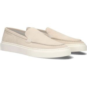 Woolrich, Schoenen, Dames, Beige, 41 EU, Suède, Witte Suède Slip On Loafers