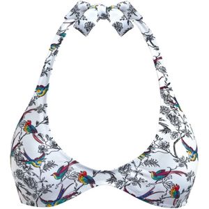 Vilebrequin, Badkleding, Dames, Veelkleurig, M, Rainbow Birds Bikini Top