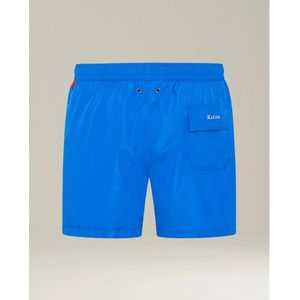 Kiton, Badkleding, Heren, Blauw, L, Polyester, Blauwe Polyester Swim Boxer Shorts