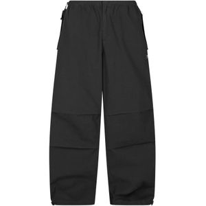 Karl Kani, Broeken, Heren, Zwart, XS, Katoen, Retro Washed Parachute Broek