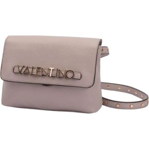 Valentino by Mario Valentino, Tassen, Dames, Grijs, ONE Size, Grijze Note Schoudertas