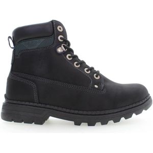 U.s. Polo Assn., Schoenen, Heren, Zwart, 42 EU, Polyester, Elegante Rijlaarzen met Contrasterende Details