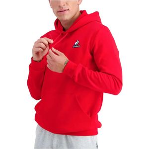 le coq sportif, Sweatshirts & Hoodies, Heren, Rood, L, Katoen, Hoodies