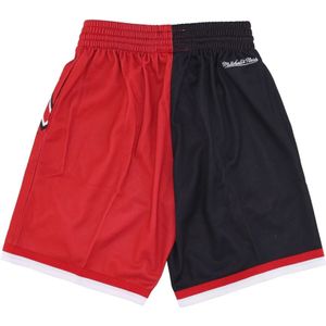 Mitchell & Ness, Sport, Heren, Zwart, L, Polyester, Miami Heat Basketball Shorts Hardwood Classics