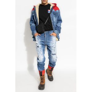 Dsquared2, Jeans, Heren, Blauw, S, Jeans Bro