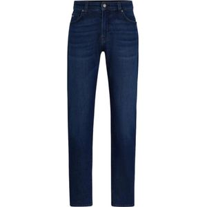 Hugo Boss, Jeans, Heren, Blauw, W36 L34, Katoen, Jeans