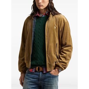 Ralph Lauren, Jassen, Heren, Bruin, M, Katoen, Bomber Corduroy