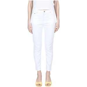 Dondup, Skinny Jeans voor Vrouwen Wit, Dames, Maat:W29