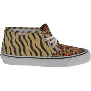 Vans, Dierenprint Gemengde Sneakers Geel, Heren, Maat:41 EU