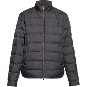 Woolrich, Jassen, Heren, Zwart, XL, Gewatteerde jas