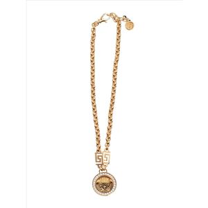 Versace, Medusa Ketting Wit, Dames, Maat:ONE Size