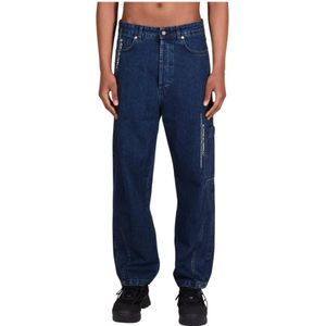 A-Cold-Wall, Denim Jeans 5-Pocket Stijl Blauw, Heren, Maat:M