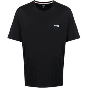 Hugo Boss, T-shirt Zwart, Heren, Maat:S
