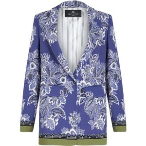 Etro, Blazers Veelkleurig, Dames, Maat:L