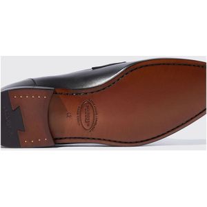 Scarosso, Schoenen, Heren, Zwart, 45 EU, Leer, Loafers