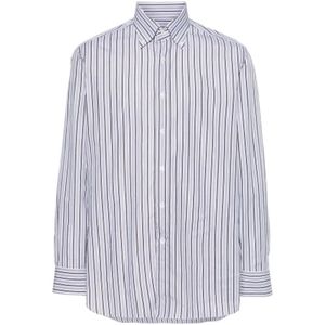 Brioni, Blouses Shirts Veelkleurig, Heren, Maat:L