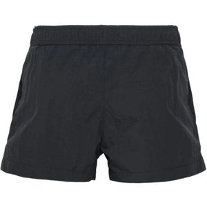 Champion, Badkleding, Heren, Zwart, L, Legacy Logo Zwemshort in Zwart/Groen