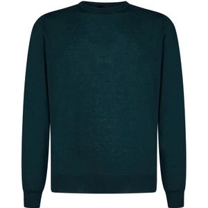 Drumohr, Kasjmier Groene Coltrui Groen, Heren, Maat:5XL