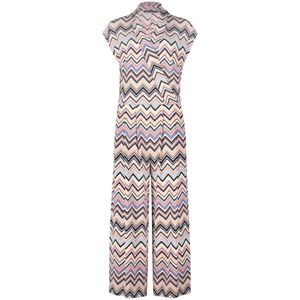 Betty Barclay Jumpsuit met All Over Print Roze/Donkerblauw