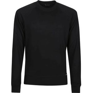 Tom Ford, Sweatshirts & Hoodies, Heren, Zwart, L, Sweatshirts
