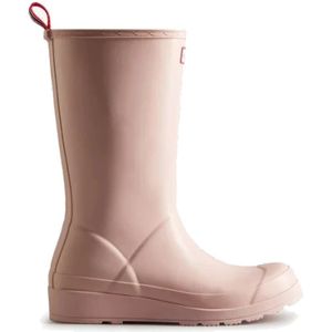 Hunter, Schoenen, Dames, Roze, 37 EU, Polyester, Originele Play Tall Wellington Laarzen